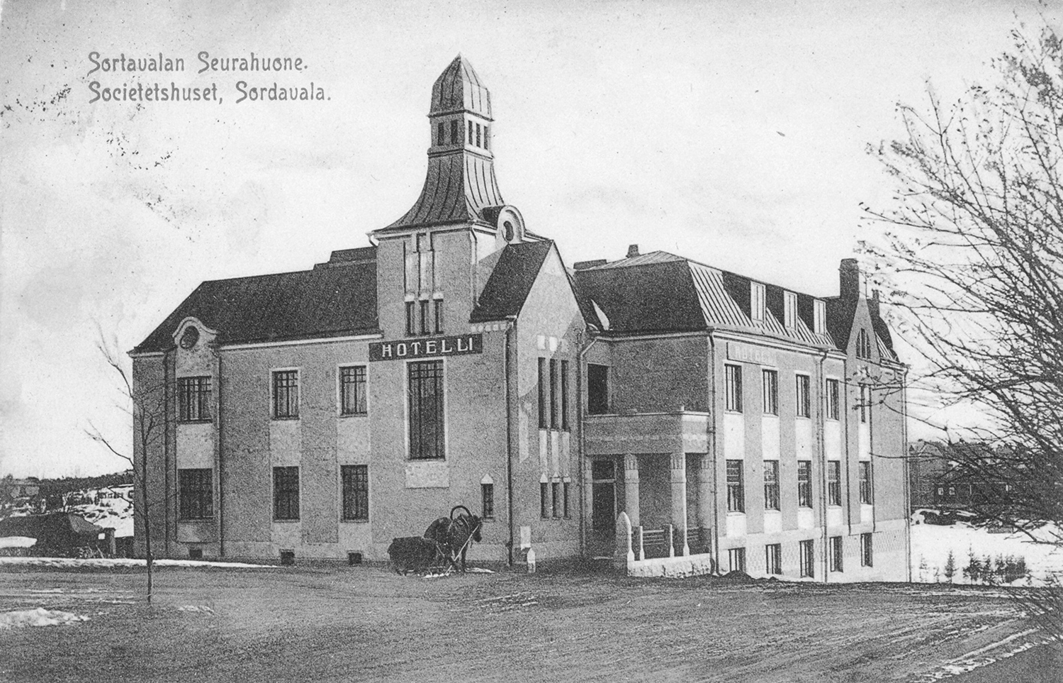 Здание гостиницы «Сеурахуоне», построенное в 1908 г. hist 0063